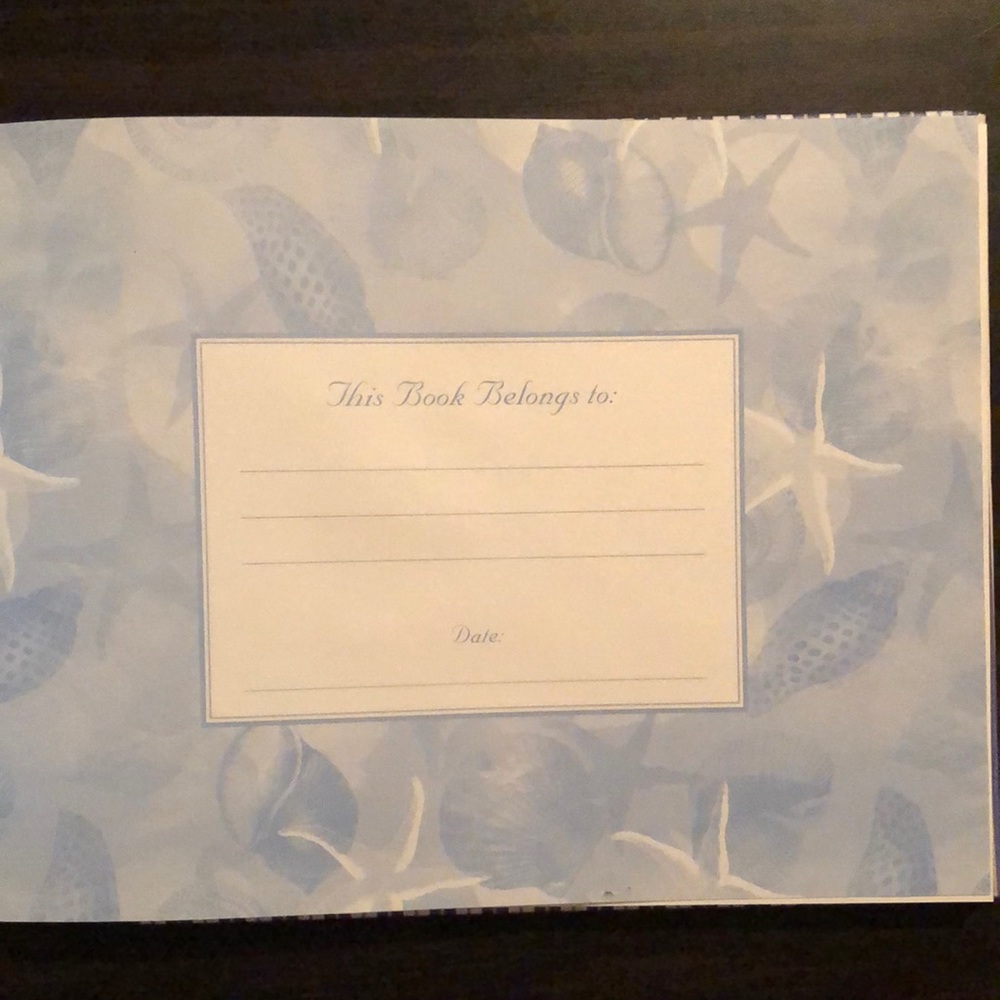 C. R. Gibson - Guest Book - Ocean Treasures - Picture 5 of 8